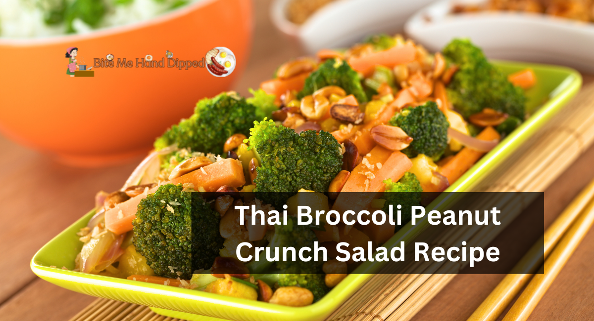 Elevate your culinary prowess with our Thai Broccoli Peanut Crunch Salad Recipe. Experience a symphony of flavors and textures.